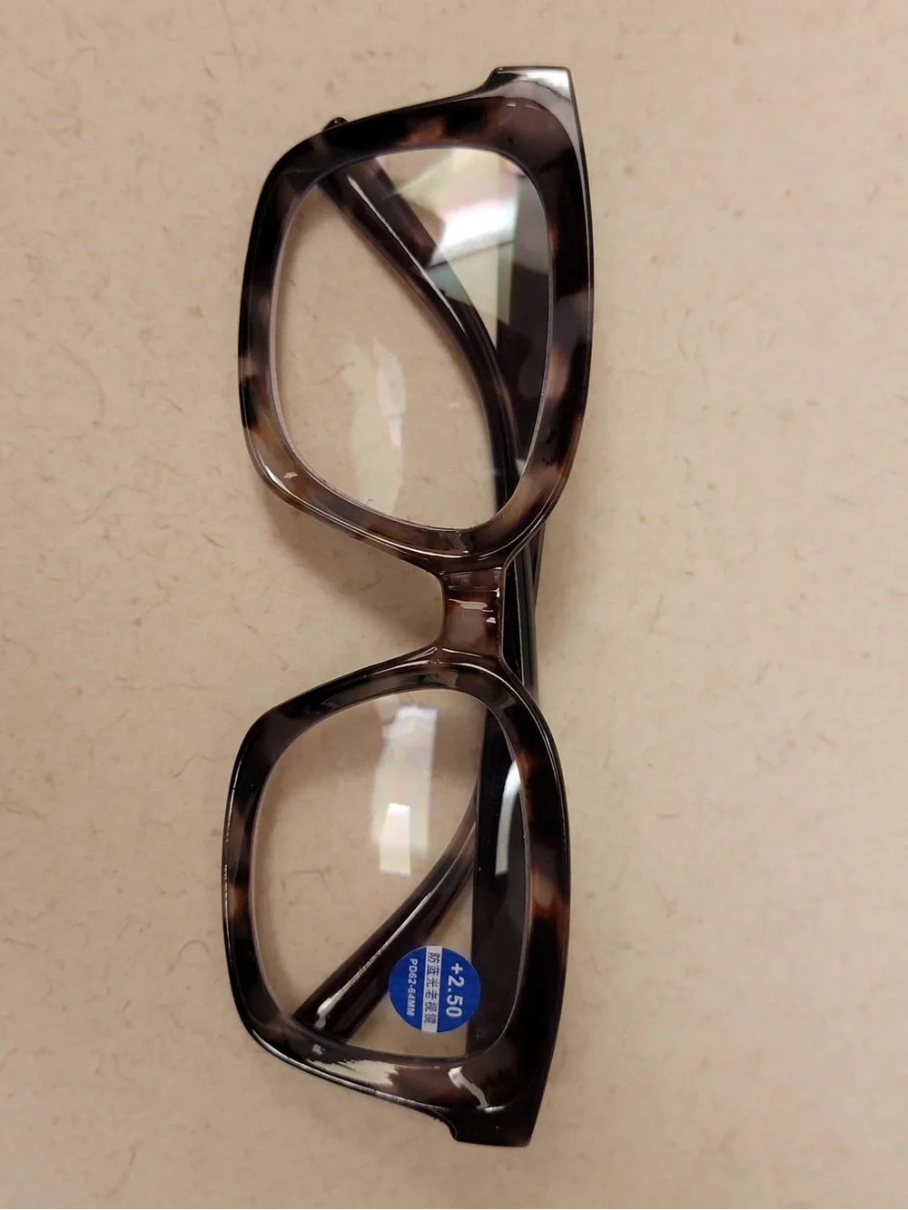 Set of 3 Women’s Reading Glasses - Black Tortoise